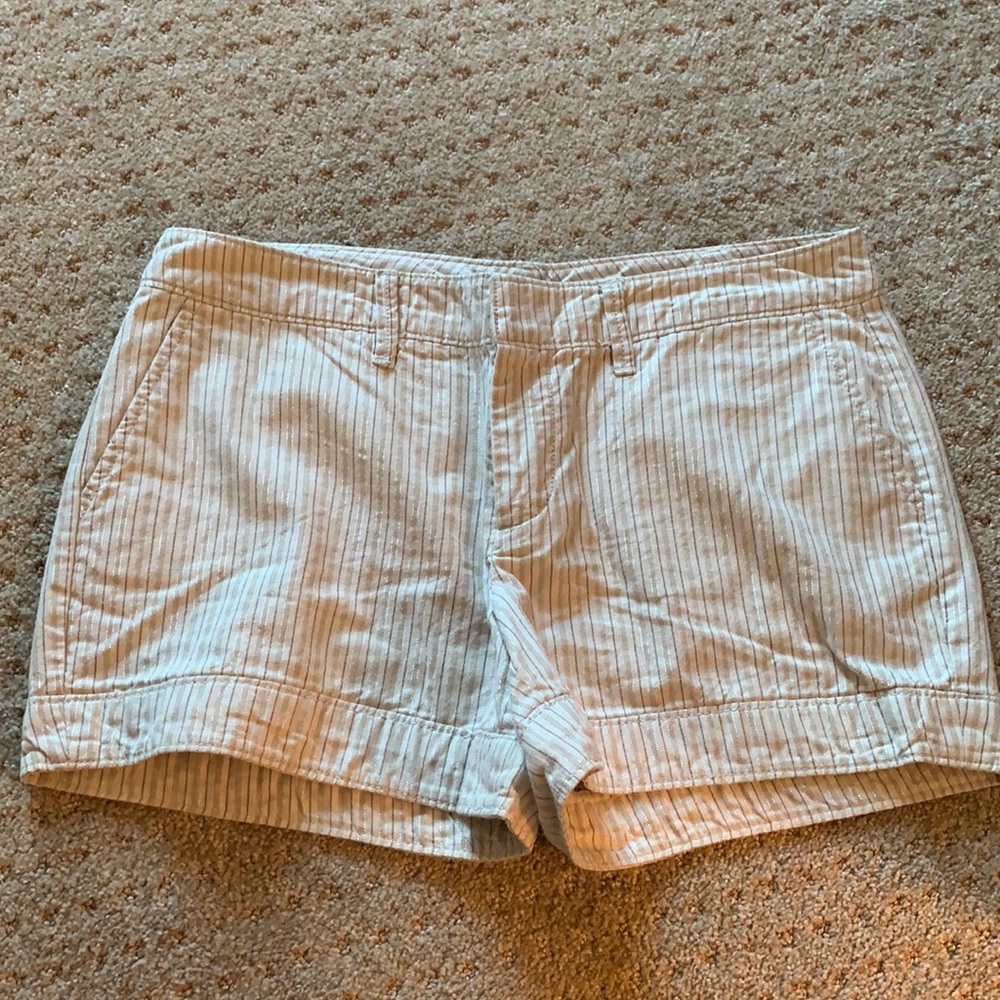 Striped shorts from Gap
